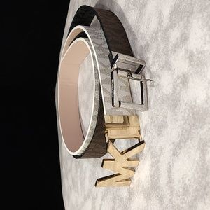 Set of Michael Kors Reversible Belts